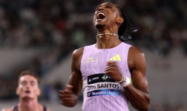Alison dos Santos abre Diamond League vencendo recordista mundial