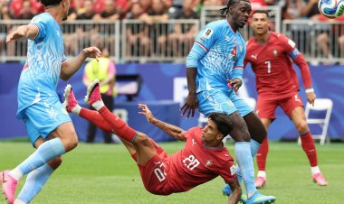 Portugal e RD Congo empatam; congoleses marcam primeiro gol em Copas